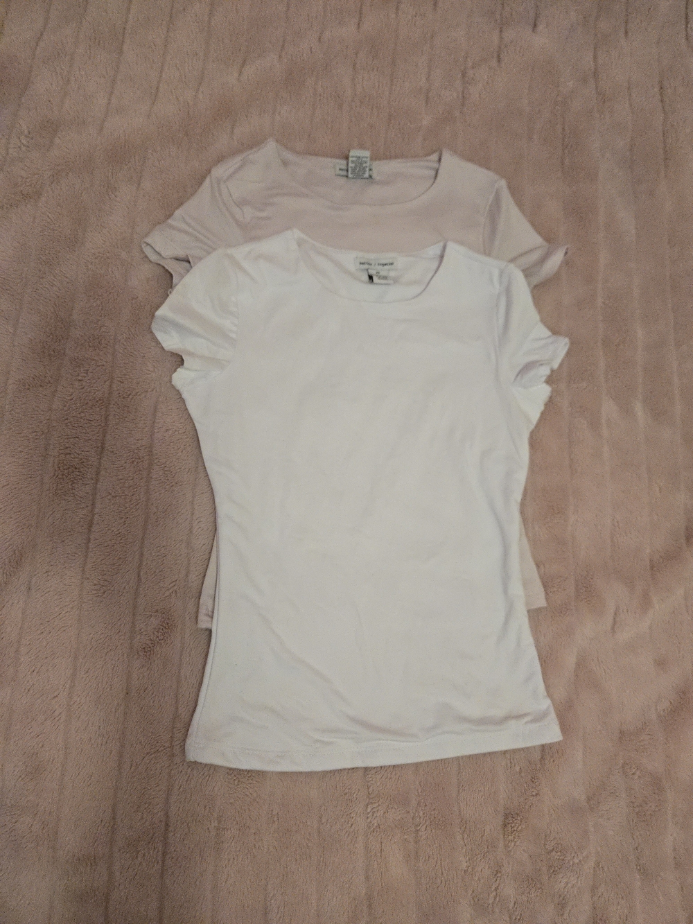 Crewneck Tee - White (Set of 2)